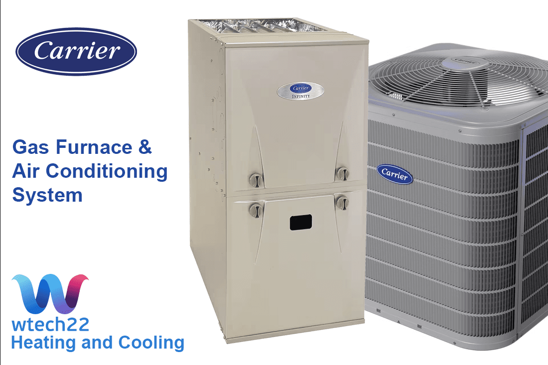 Carrier gas furnace and air conditioning systems category image